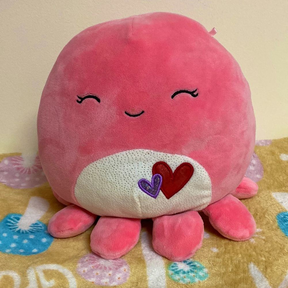 Abby valentines squishmallow, new without tags